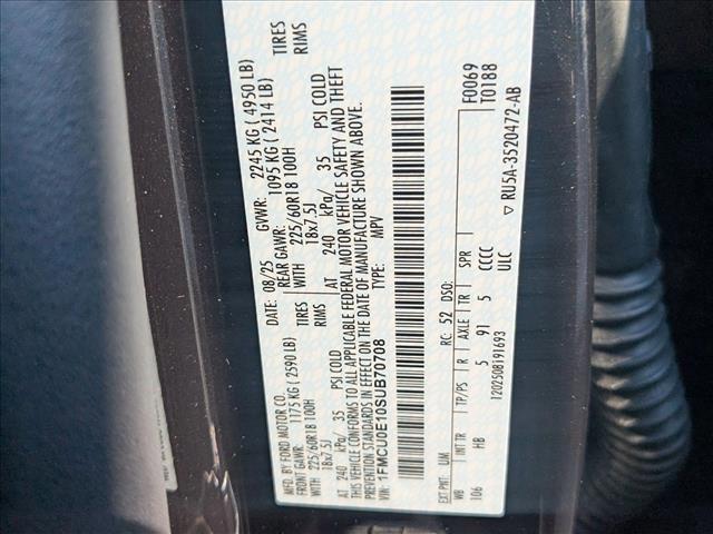 new 2025 Ford Escape PHEV car, priced at $28,217