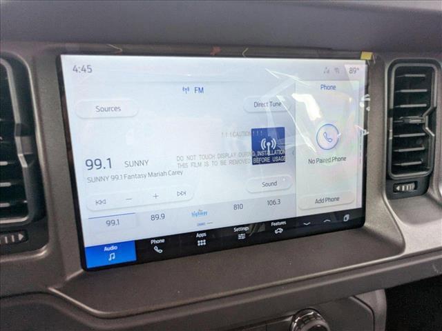 new 2025 Ford Bronco car, priced at $33,495