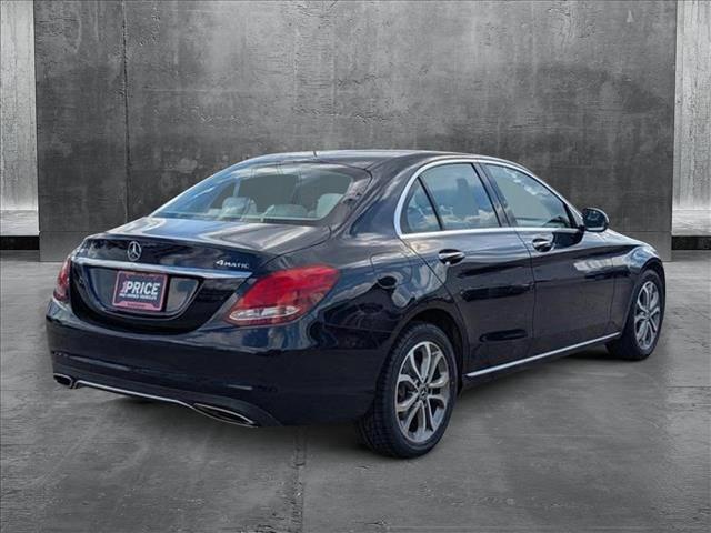 used 2018 Mercedes-Benz C-Class car, priced at $15,998