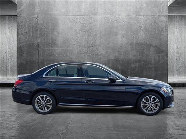 used 2018 Mercedes-Benz C-Class car, priced at $15,998
