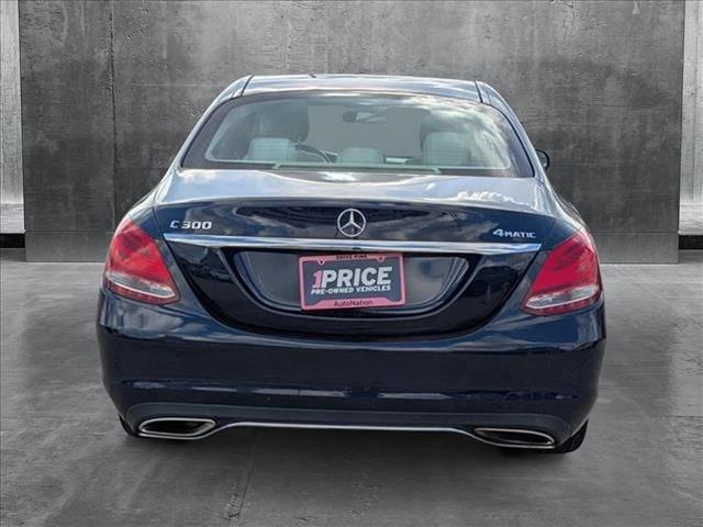 used 2018 Mercedes-Benz C-Class car, priced at $15,998