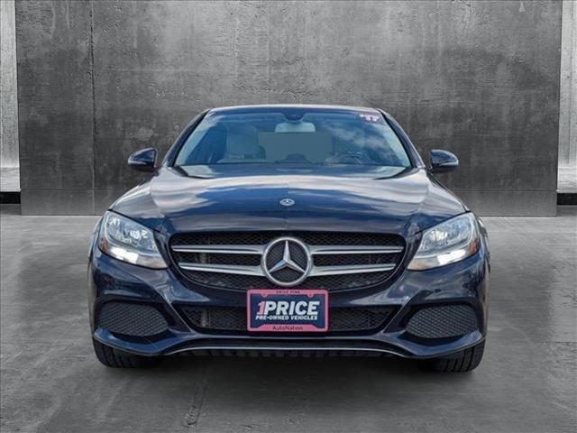 used 2018 Mercedes-Benz C-Class car, priced at $15,998