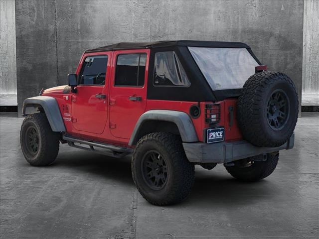 used 2011 Jeep Wrangler Unlimited car, priced at $15,498