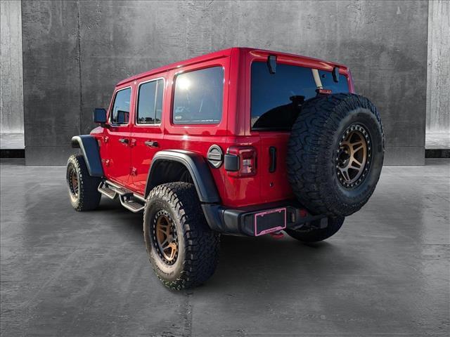 used 2018 Jeep Wrangler Unlimited car, priced at $31,699