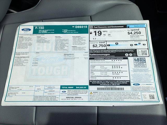 new 2025 Ford F-150 car, priced at $45,820