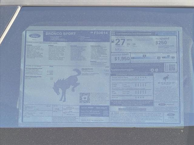 new 2025 Ford Bronco Sport car, priced at $32,995