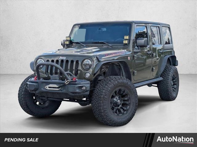 used 2016 Jeep Wrangler Unlimited car, priced at $21,499