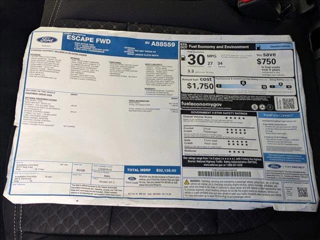 new 2025 Ford Escape car, priced at $23,277