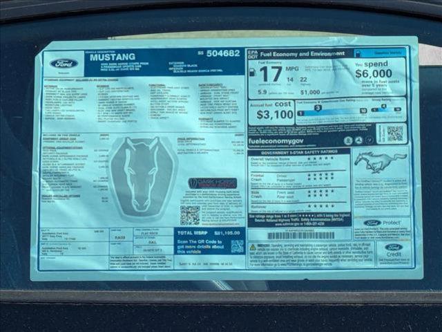 new 2025 Ford Mustang car