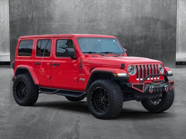 used 2018 Jeep Wrangler Unlimited car, priced at $23,998