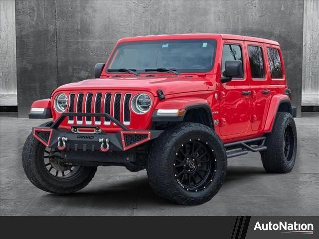 used 2018 Jeep Wrangler Unlimited car, priced at $23,998