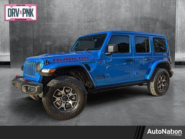 used 2021 Jeep Wrangler Unlimited car, priced at $31,998