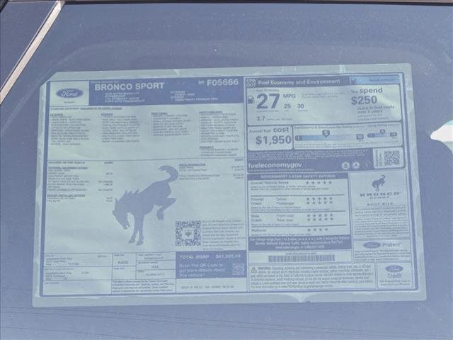 new 2025 Ford Bronco Sport car, priced at $35,194