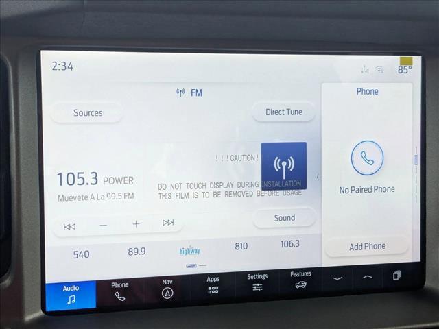 new 2025 Ford Bronco car, priced at $45,495