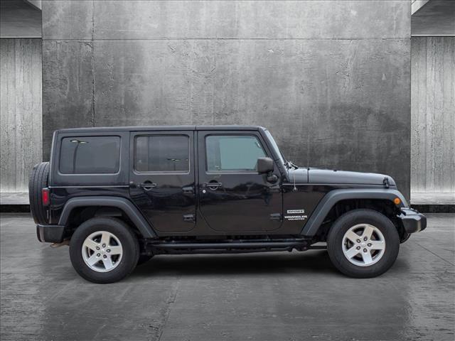 used 2016 Jeep Wrangler Unlimited car, priced at $18,495