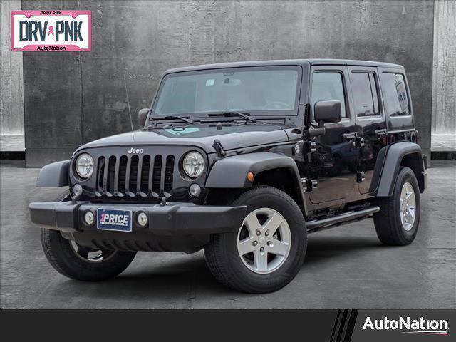 used 2016 Jeep Wrangler Unlimited car, priced at $18,495