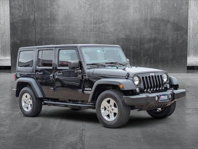 used 2016 Jeep Wrangler Unlimited car, priced at $18,495