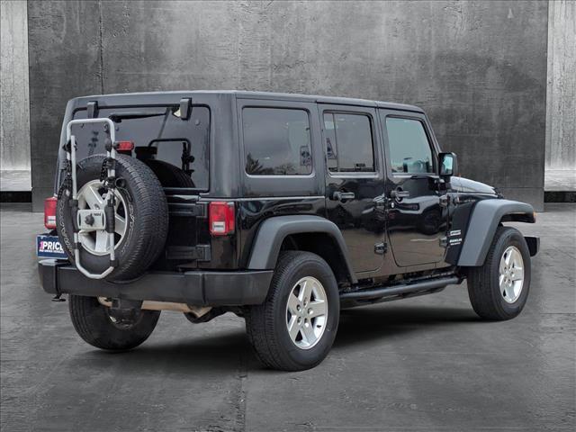 used 2016 Jeep Wrangler Unlimited car, priced at $18,495