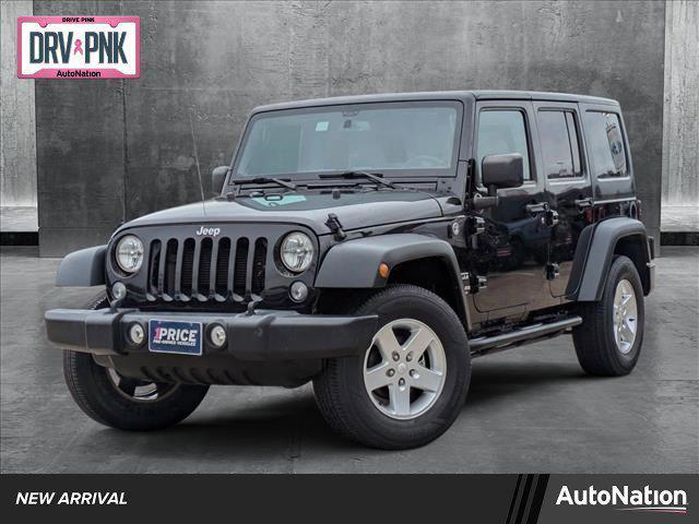 used 2016 Jeep Wrangler Unlimited car, priced at $18,495