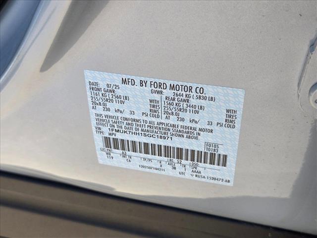 new 2025 Ford Explorer car, priced at $49,330