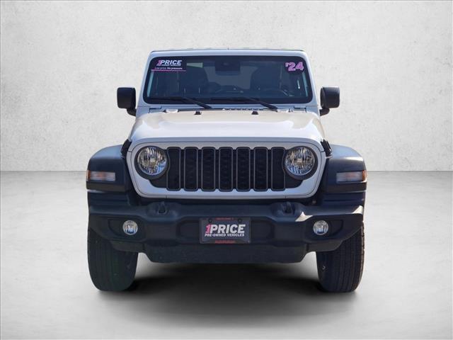 used 2024 Jeep Wrangler car, priced at $32,999