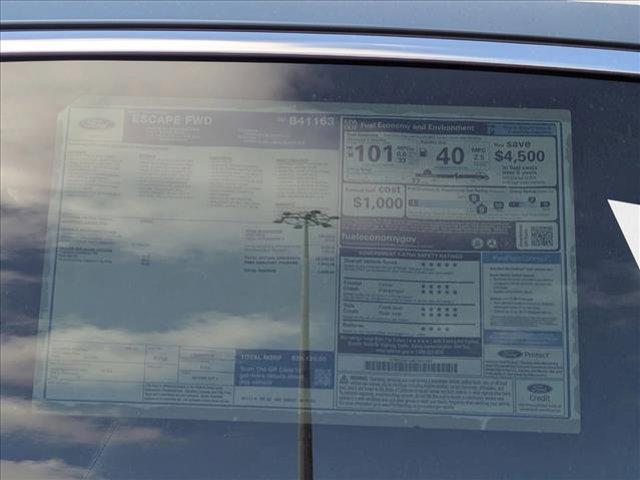 new 2025 Ford Escape PHEV car, priced at $27,717