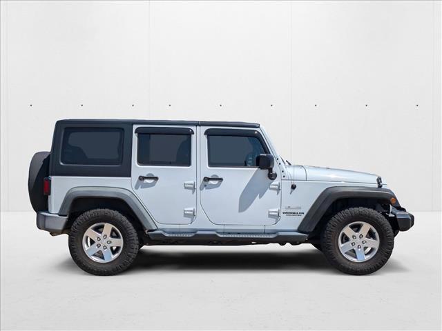 used 2014 Jeep Wrangler Unlimited car, priced at $13,495