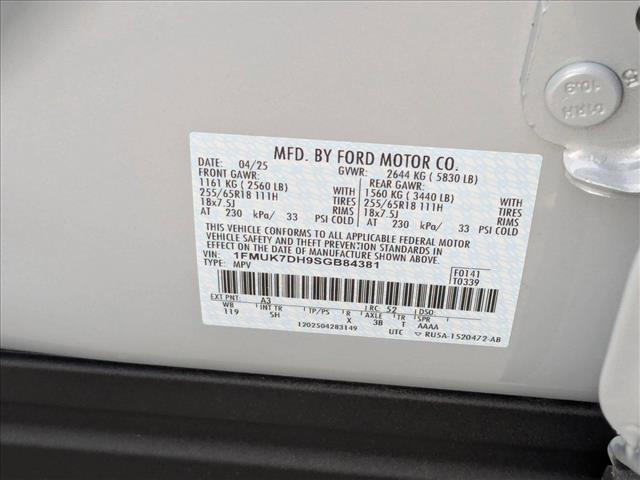 new 2025 Ford Explorer car, priced at $39,358