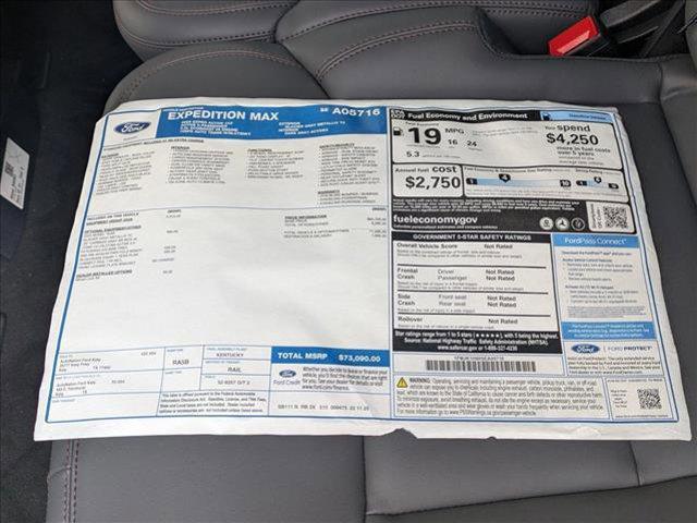 new 2025 Ford Expedition Max car, priced at $70,250