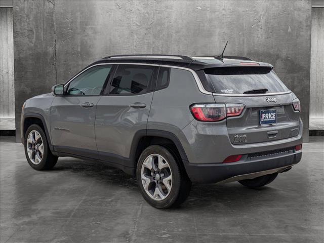 used 2021 Jeep Compass car, priced at $18,495