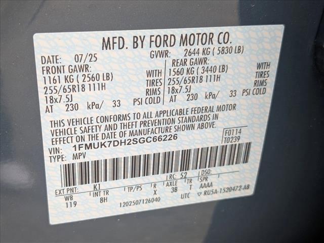 new 2025 Ford Explorer car, priced at $36,056