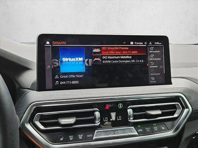 used 2023 BMW X3 car, priced at $33,695
