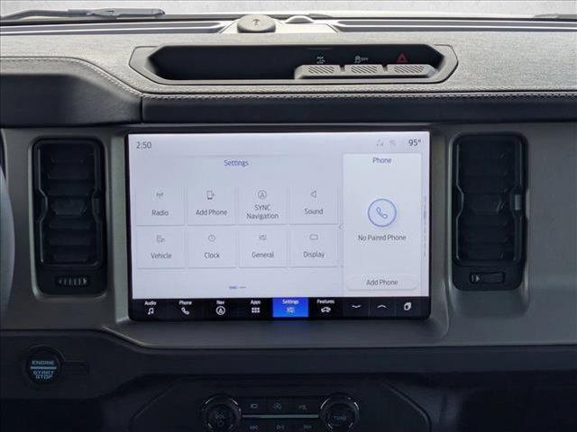 new 2025 Ford Bronco car, priced at $50,960