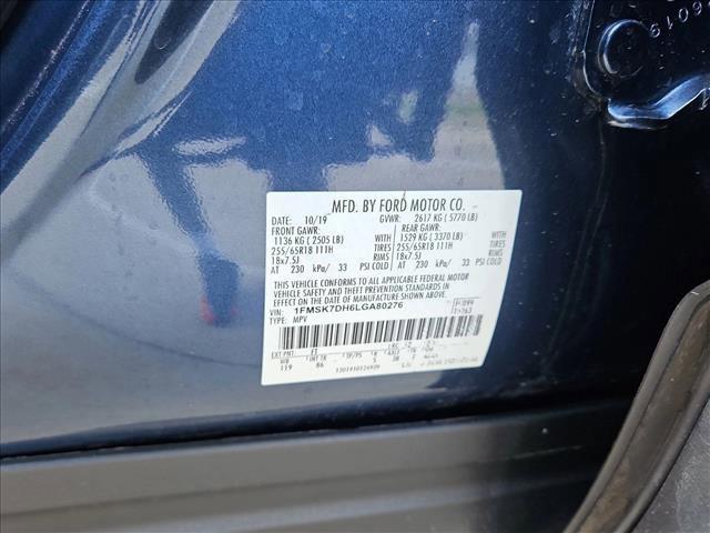 used 2020 Ford Explorer car, priced at $17,295