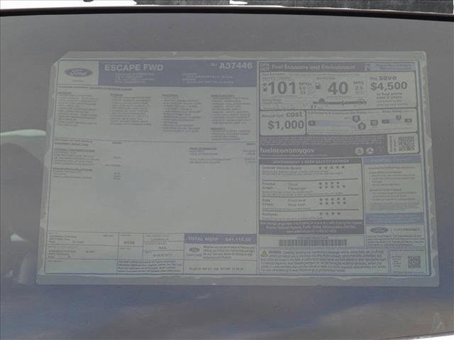 new 2025 Ford Escape car, priced at $36,091