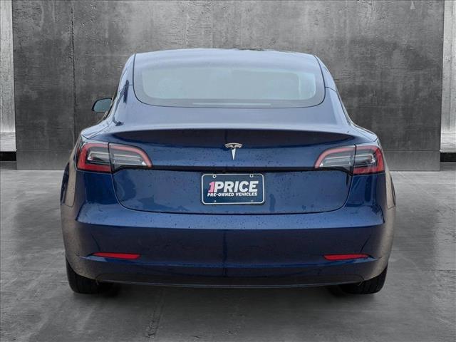 used 2023 Tesla Model 3 car, priced at $27,495