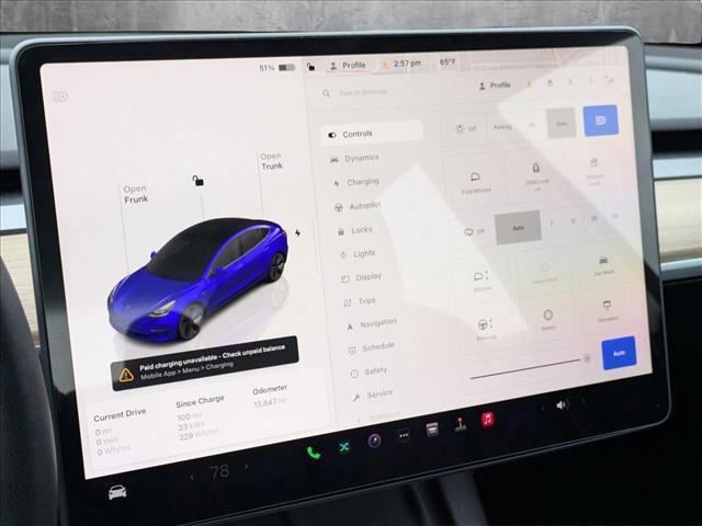 used 2023 Tesla Model 3 car, priced at $27,495