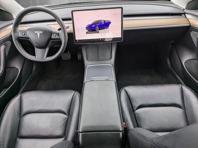 used 2023 Tesla Model 3 car, priced at $27,495