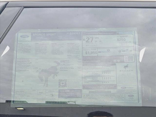 new 2025 Ford Bronco Sport car, priced at $29,995