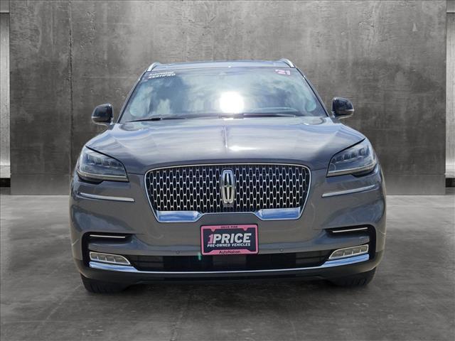 used 2021 Lincoln Aviator car, priced at $30,497