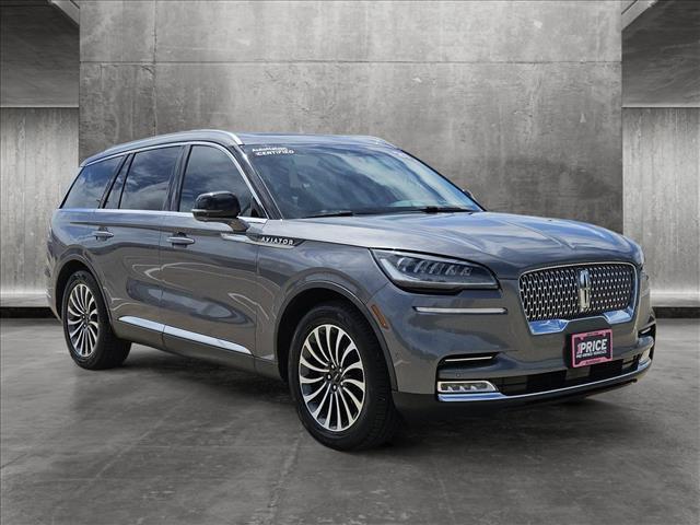 used 2021 Lincoln Aviator car, priced at $30,497