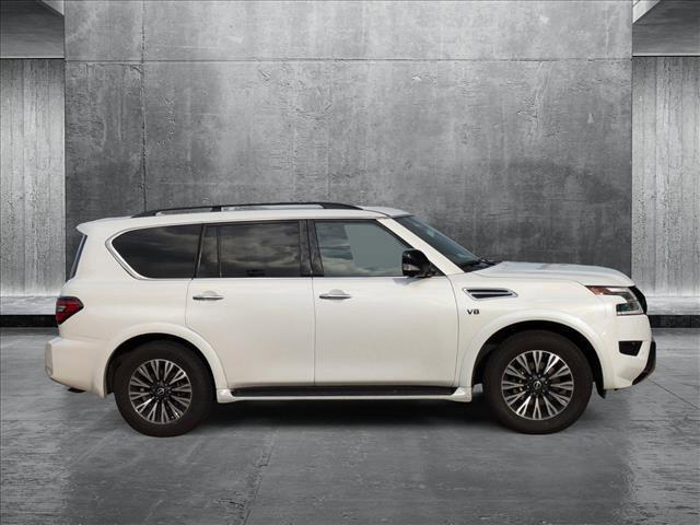 used 2022 Nissan Armada car, priced at $36,499