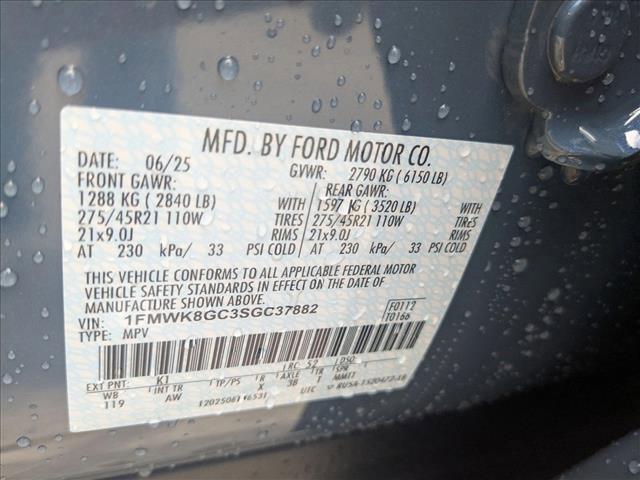 new 2025 Ford Explorer car, priced at $56,129
