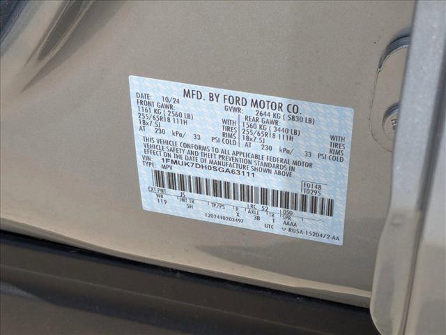 new 2025 Ford Explorer car, priced at $37,777