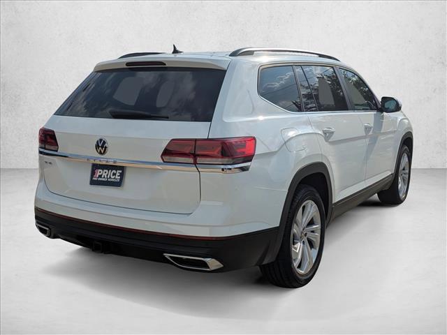 used 2021 Volkswagen Atlas car, priced at $24,318