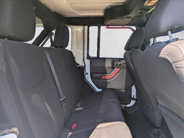 used 2015 Jeep Wrangler Unlimited car, priced at $14,995