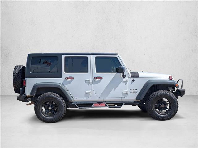 used 2015 Jeep Wrangler Unlimited car, priced at $14,995