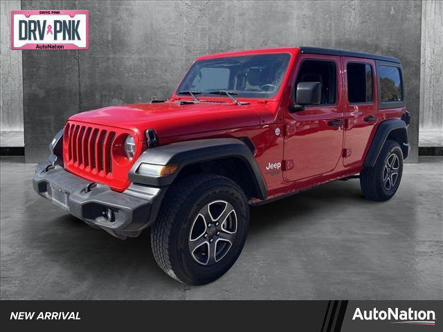 used 2020 Jeep Wrangler Unlimited car, priced at $23,993