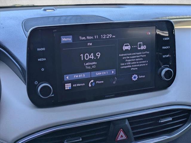 used 2021 Hyundai Santa Fe car, priced at $20,899