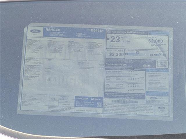 new 2025 Ford Ranger car, priced at $33,626
